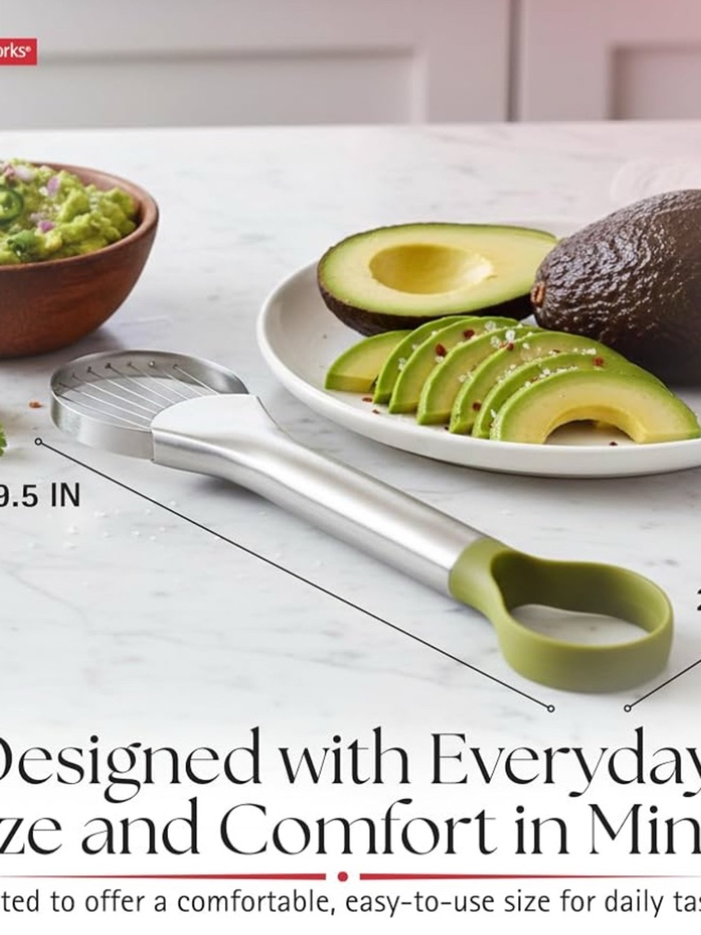 🥑Stainless Steel Avocado Slicer & Scooper, pit remover